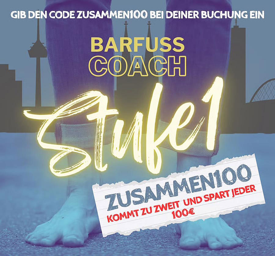 Ausbildung Barfuss Coach Stufe 1 - Deutschland